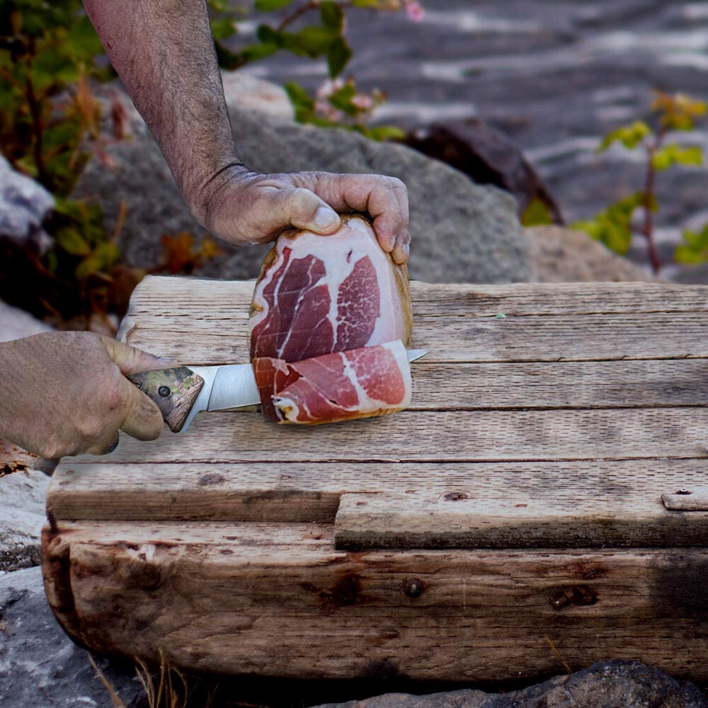 MOSSY OAK 8 Pcs Outdoor Hunting Knife Kits Steel Stick Caping Knife & Bone Saw