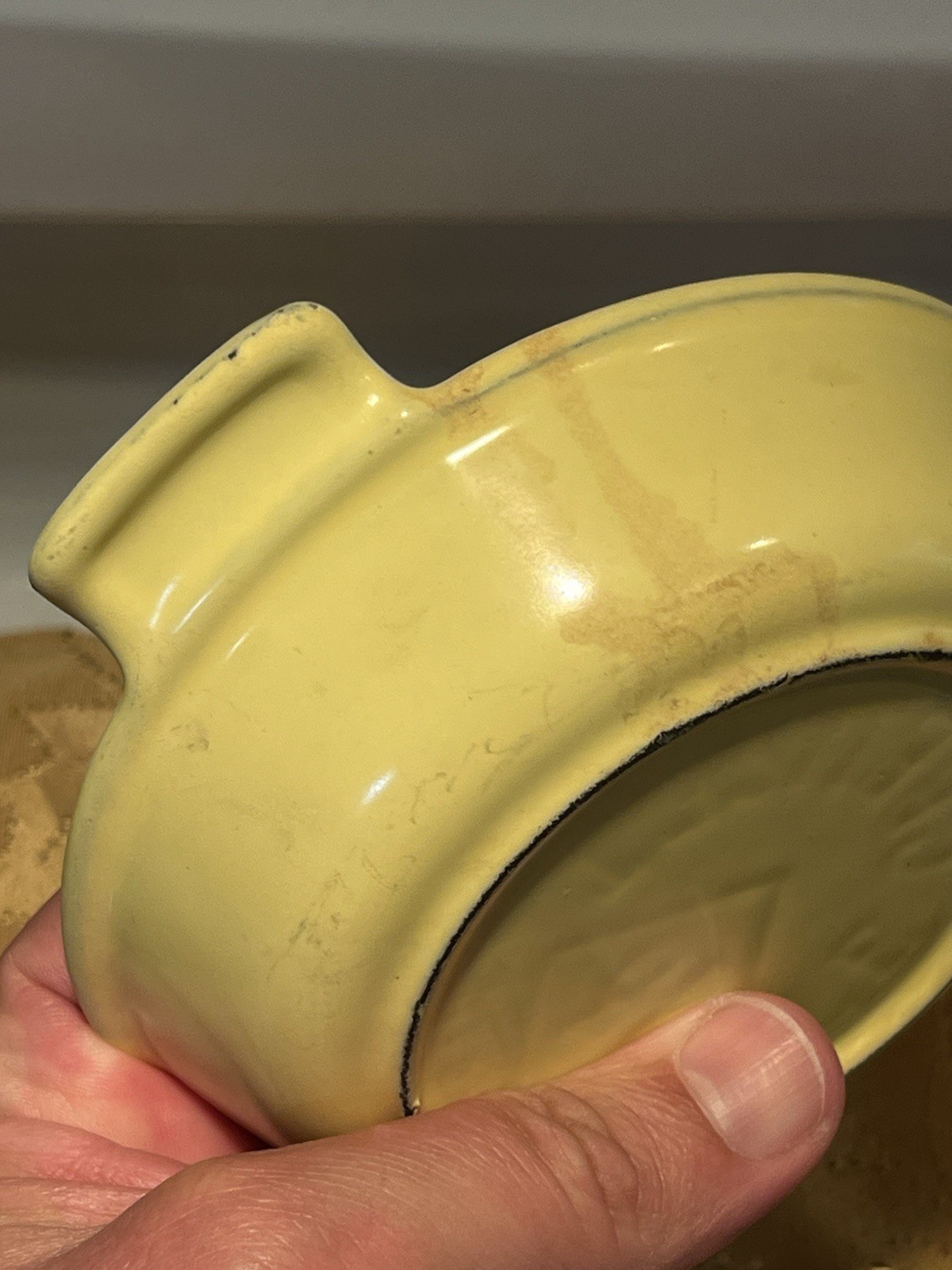 Le Creuset Enameled Cast Iron Yellow Casserole