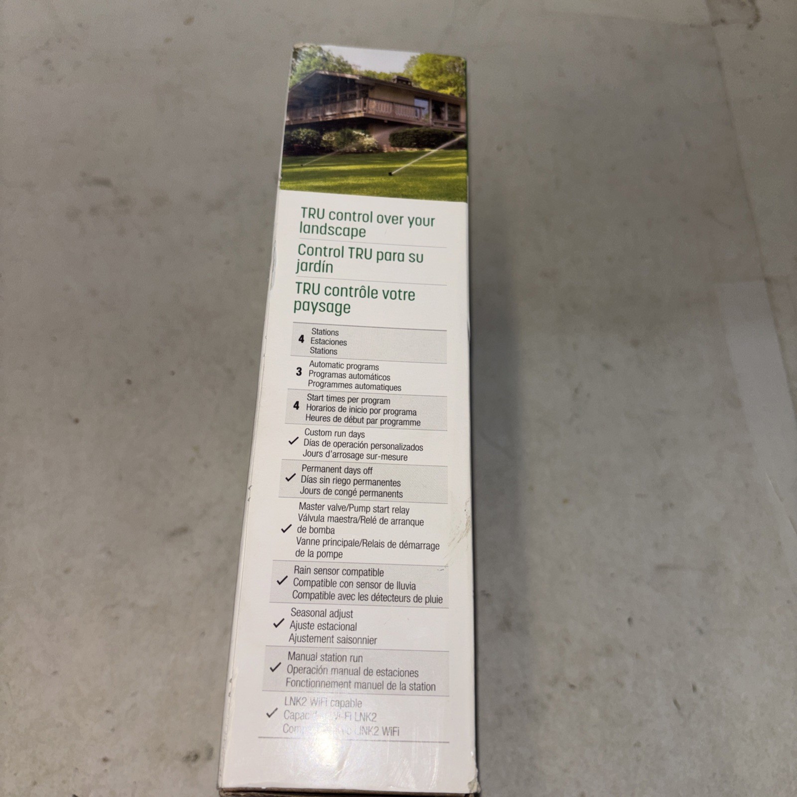 Rain Bird 4 -Station Digital Indoor Smart Irrigation Timer TRU4I. A7 6921