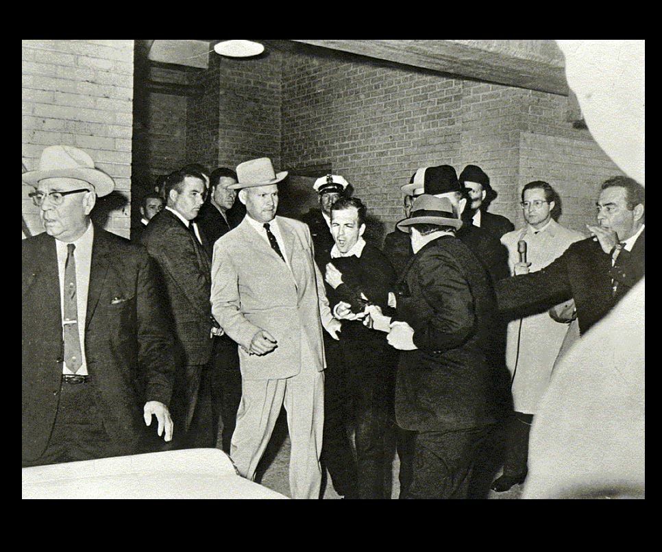 Jack Ruby Shooting LEE HARVEY OSWALD PHOTO, Nov 24,1963, John F Kennedy JFK