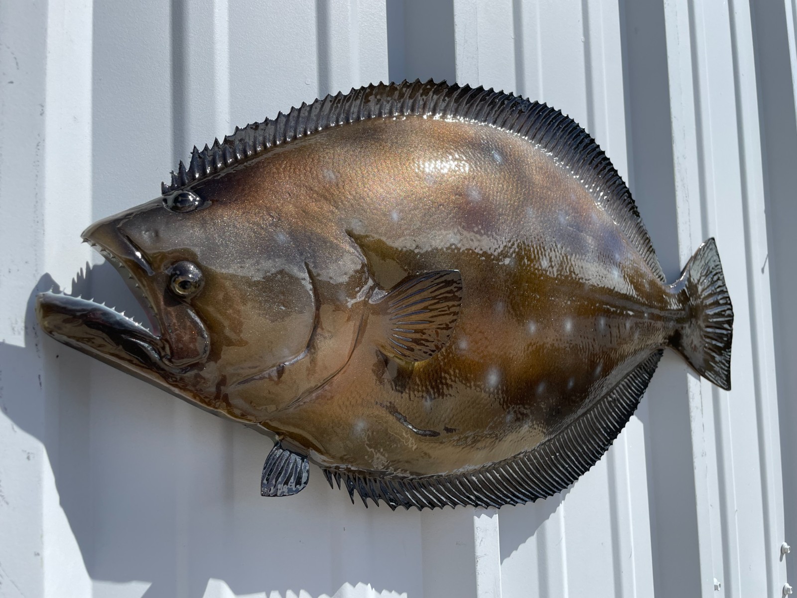 27" Flounder Half Mount Fish Replica - Quick Production