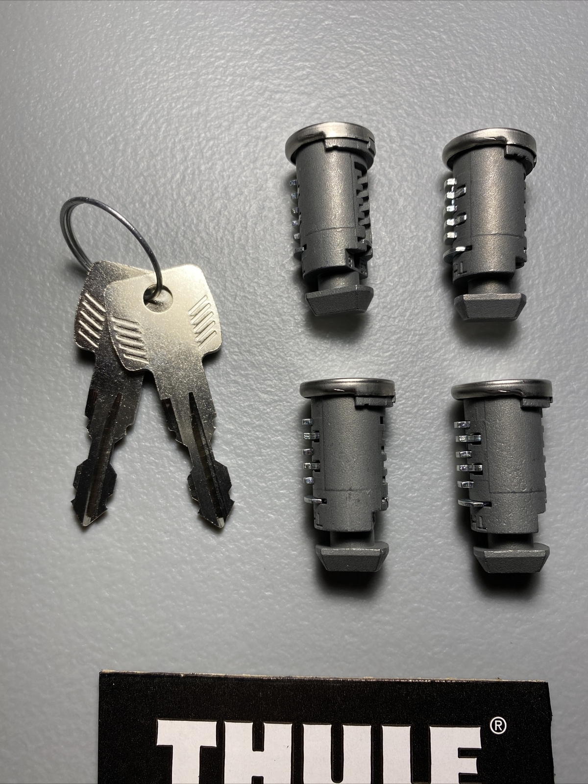 Thule One-Key System Lock Cylinders (Pack of 4) - Thule Lock Set 4 Pack *NEW*