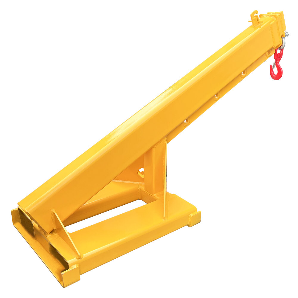 New Forklift Mobile Crane Forklift Crane Attachment 2T Lifting Hoist Jib Boom
