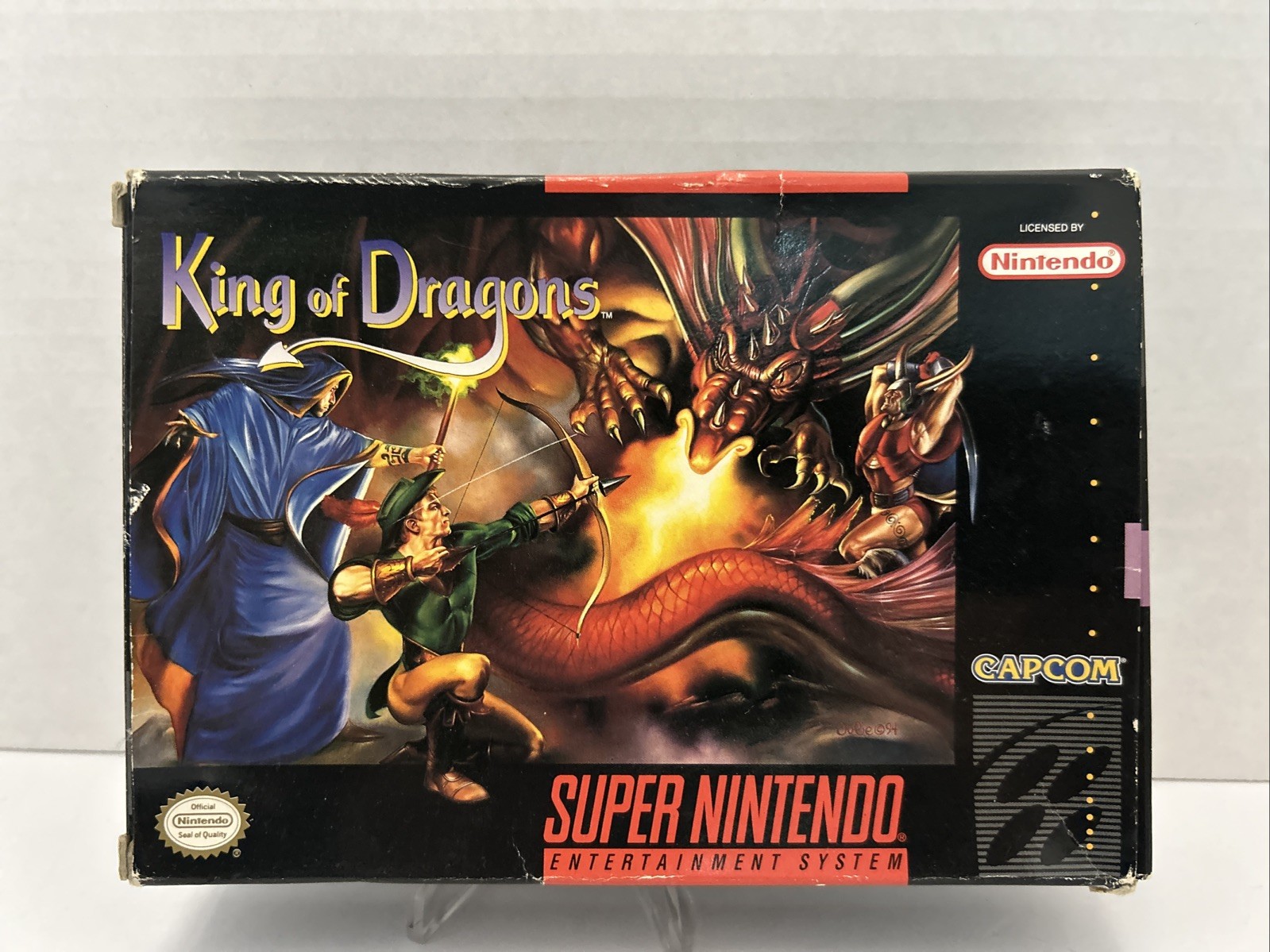 King Of Dragons - Box Only - Super Nintendo SNES