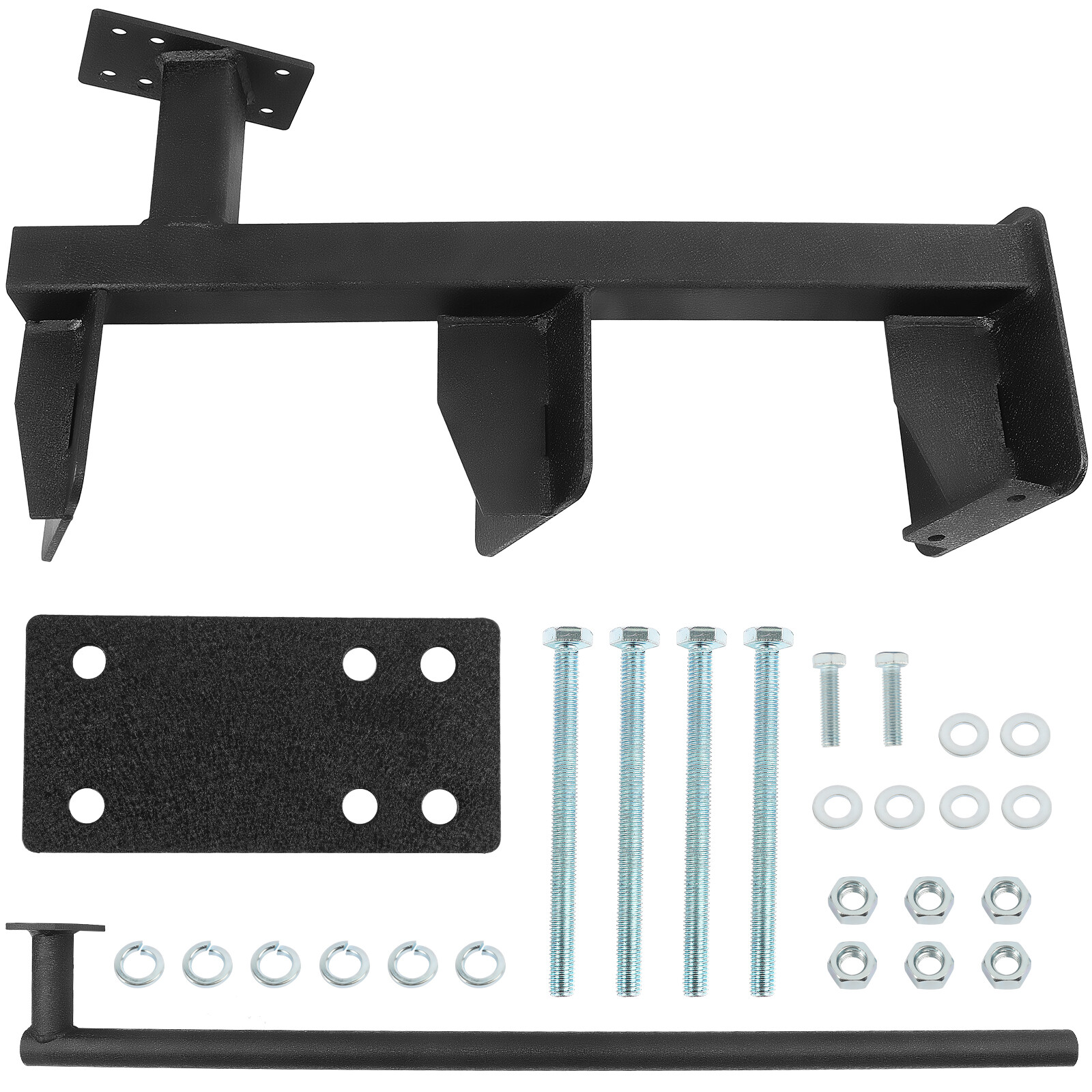 Triple Step Boat Trailer Steps for The Tongue w/Handle, Universal Fit Bass Boat