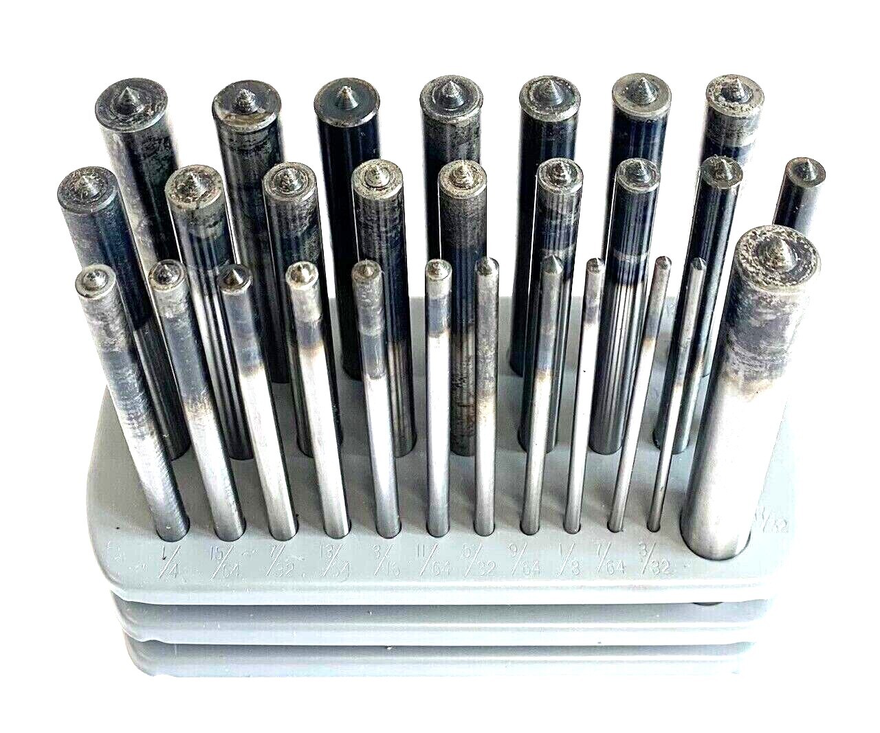 SPELLMACO TRANSFER PUNCH SET 3/32-1/2 #317 - NEW! - MADE IN USA!