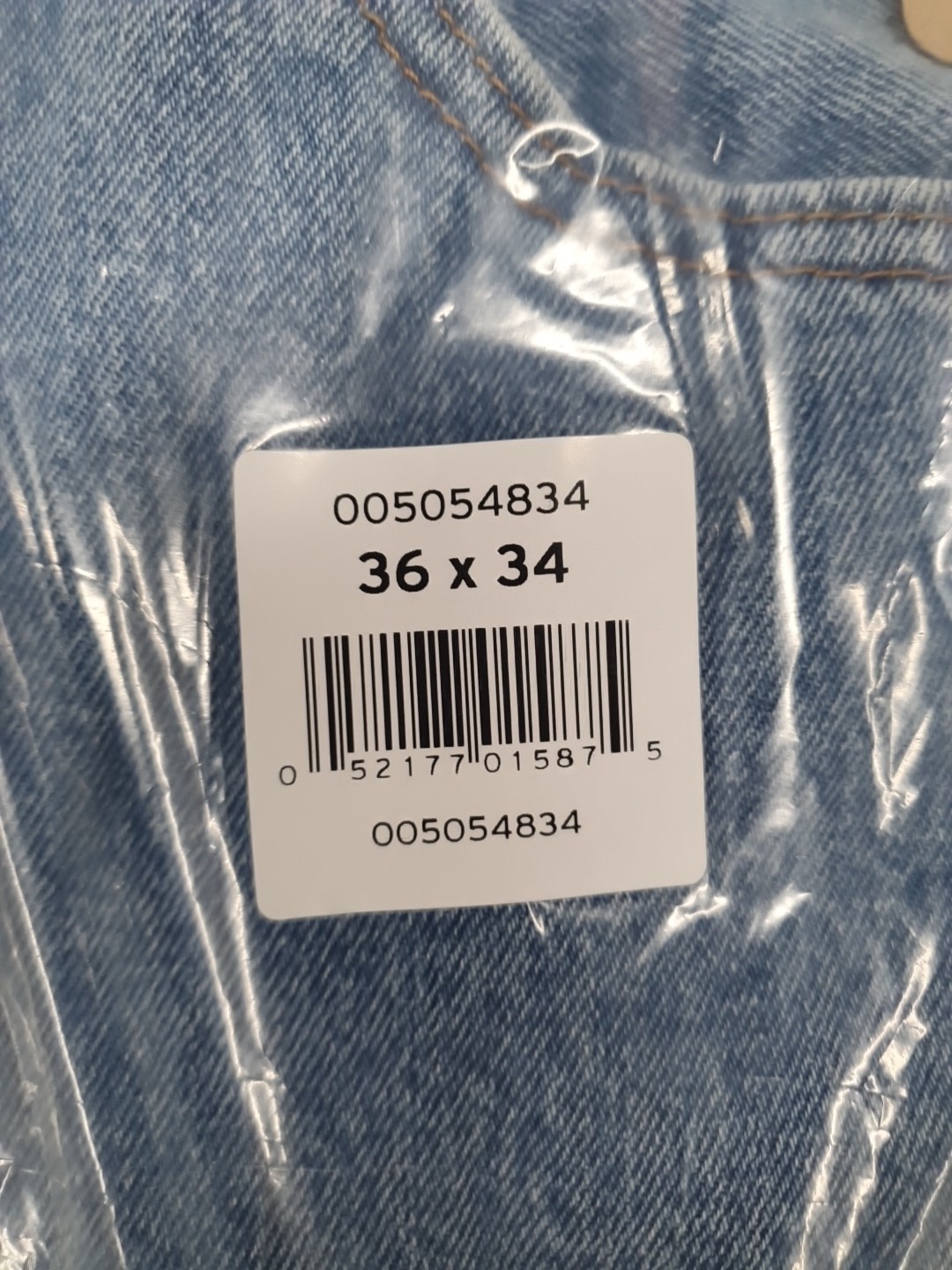 Levi's Men's 505 Regular Fit Denim Jeans Light Stonewash Size 36X34 NWT