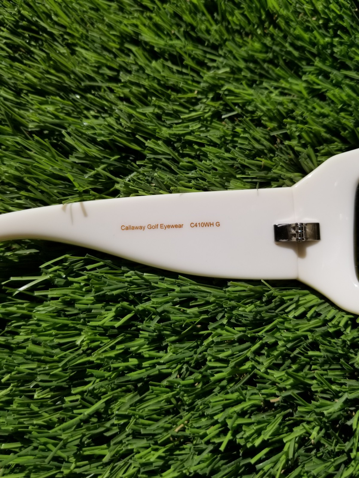 Callaway Ivory Golf Sunglasses Green NEOX Lenses Rhinestones C410WH G RARE