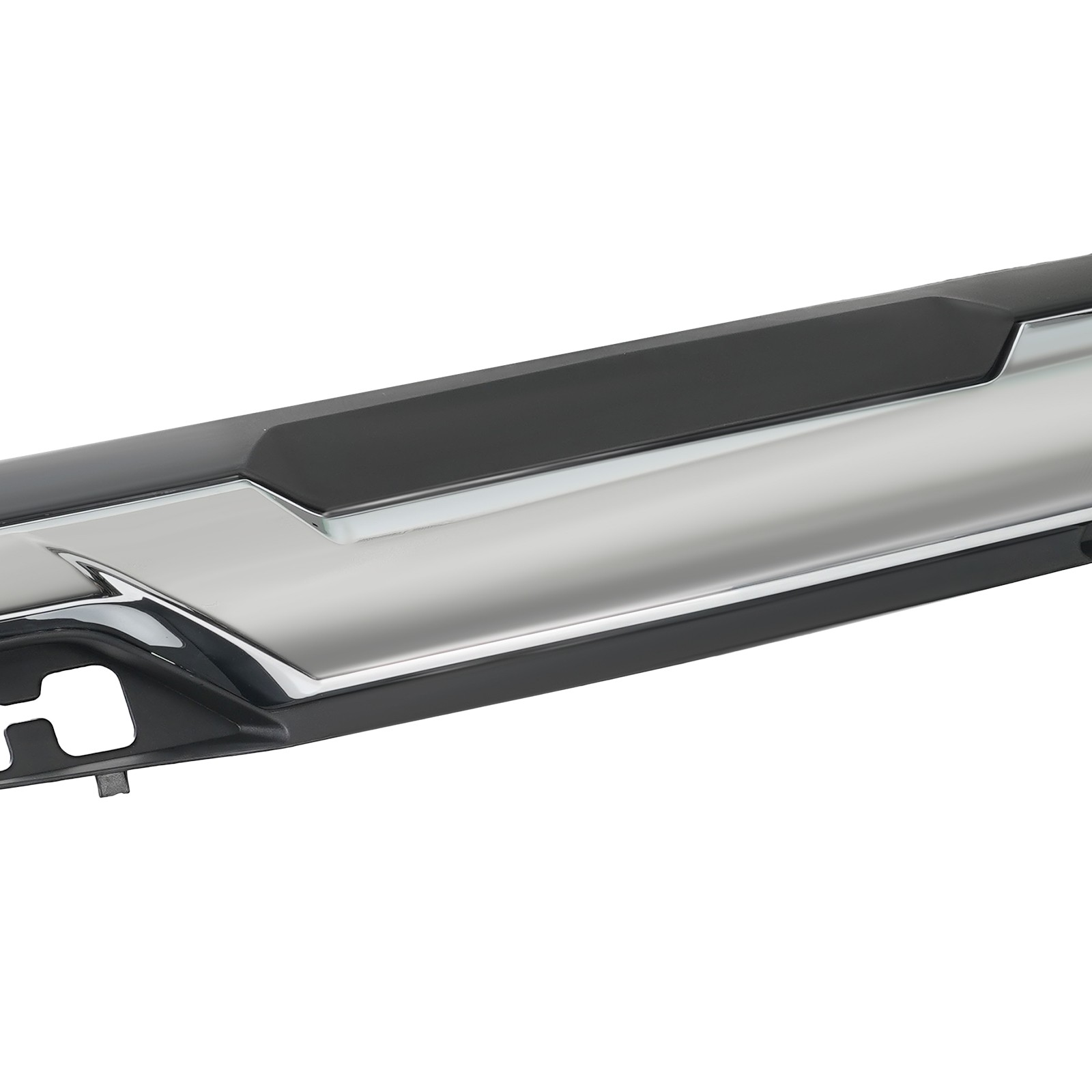 For 2016-2018 Chevy Silverado 1500 Front Lower Bumper Valance+Chrome Skid Plate