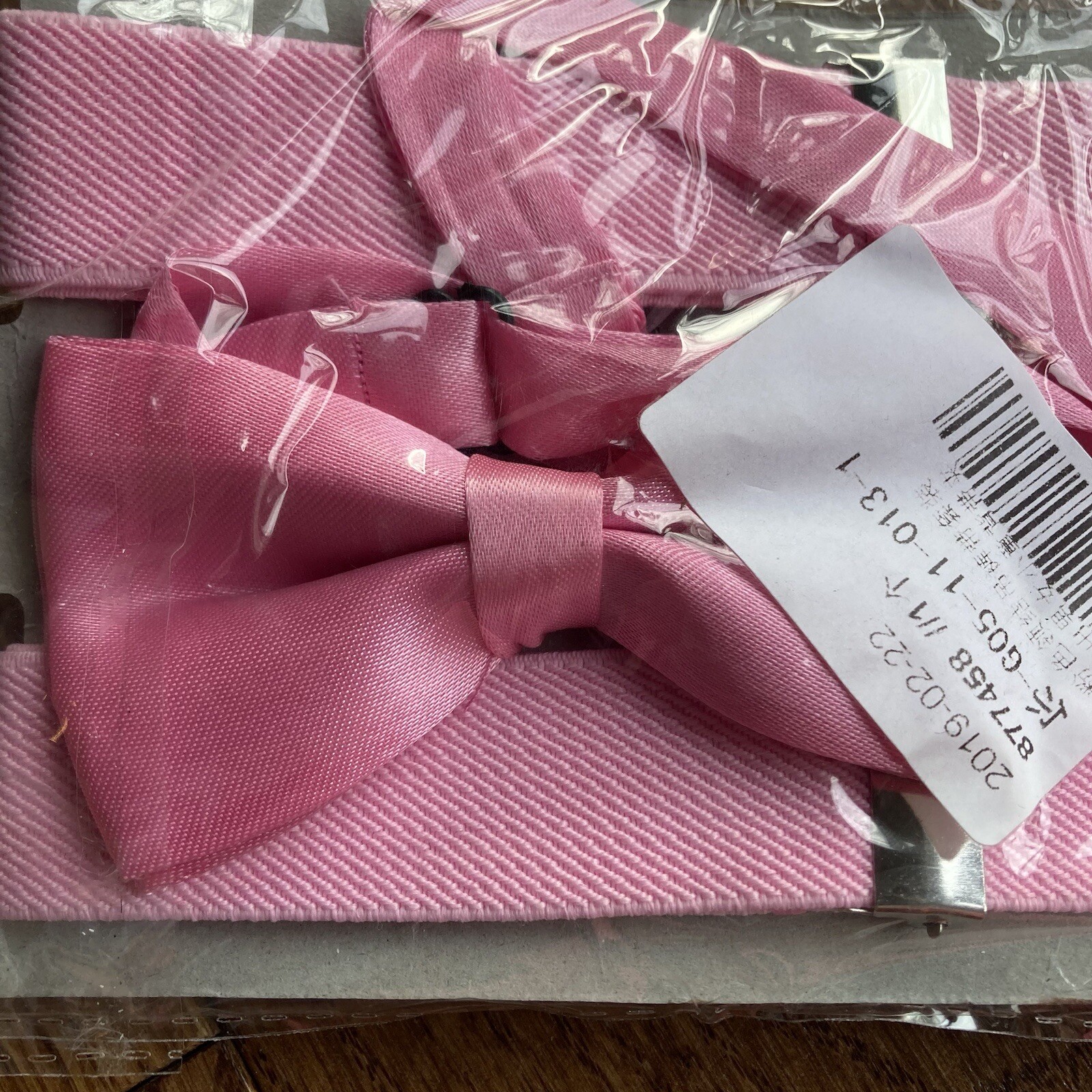 Easter Spring Suspenders Bow Tie Sets Baby Child Pink Tan Bundle Lot 2 NWT