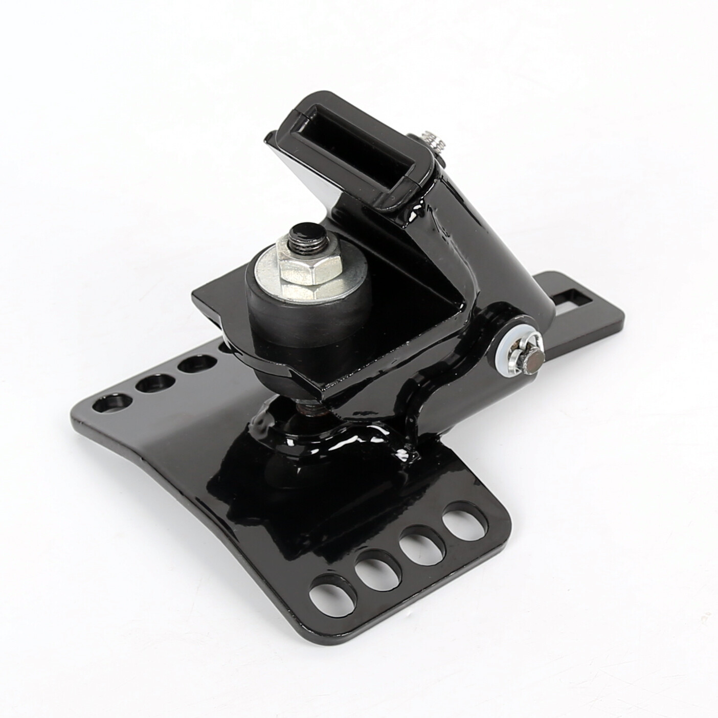 Adjustable Driver Backrest For Harley Road King 97-24 One-Piece Slotted Seats