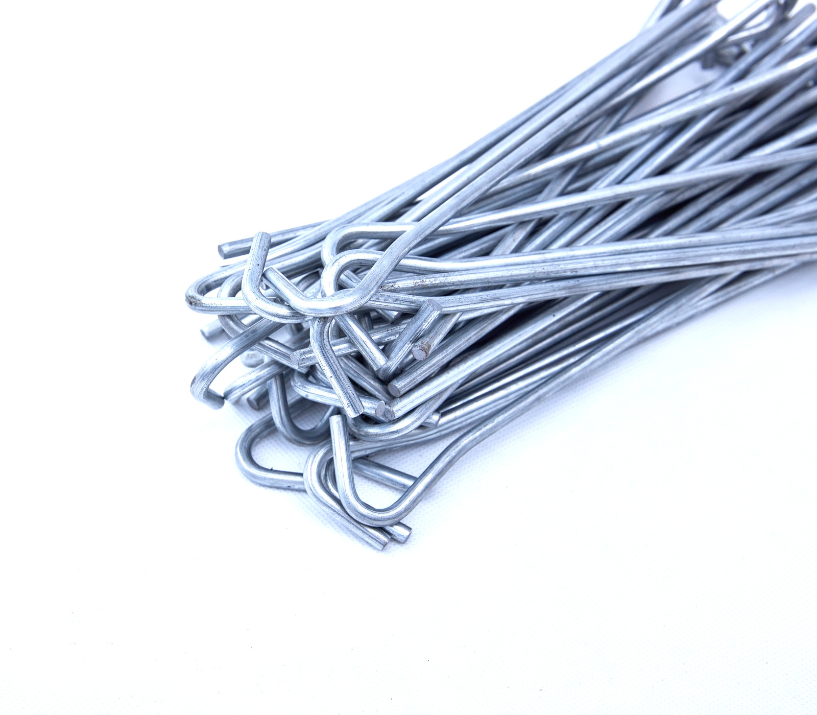 9 inch Tent Stake 4mm / 5mm available in 10-Pack / 25-Pack / 50-Pack / 100-Pack.