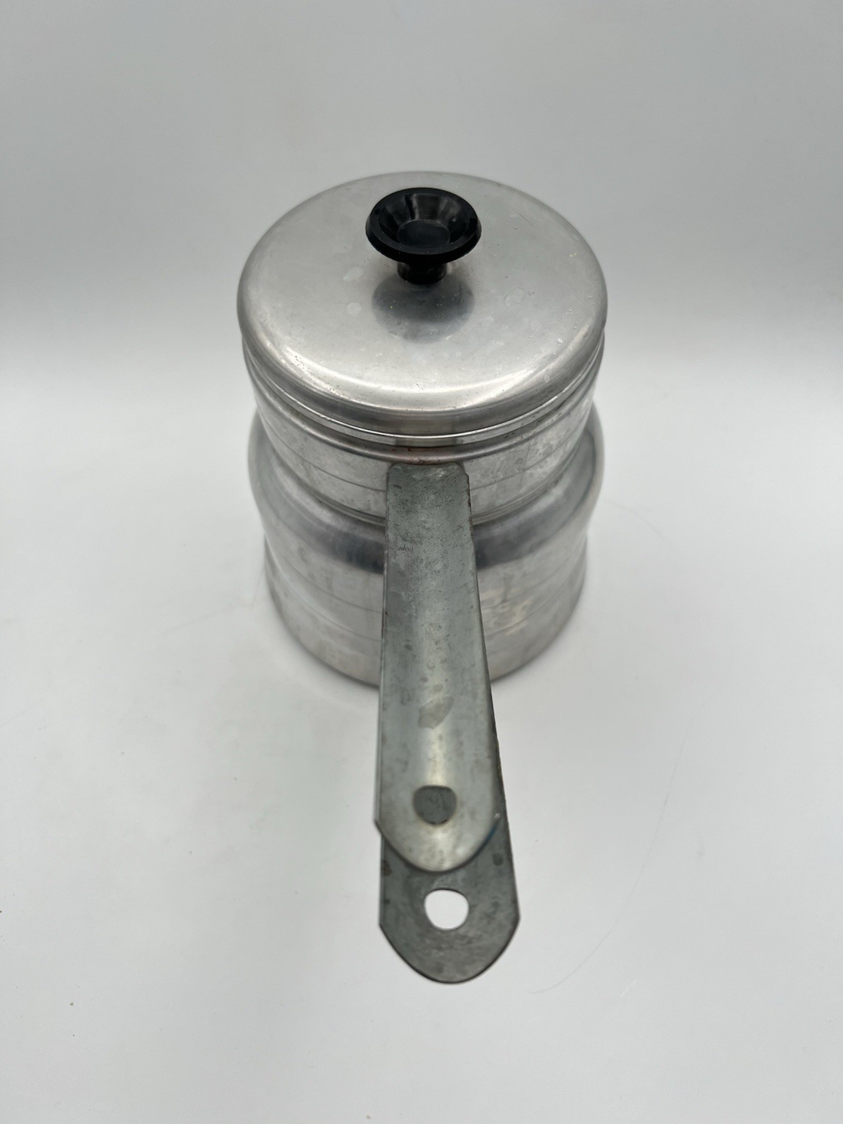 Vintage Comet Double Pot with Lid Camping Cookware Outdoor Retro Kitchen