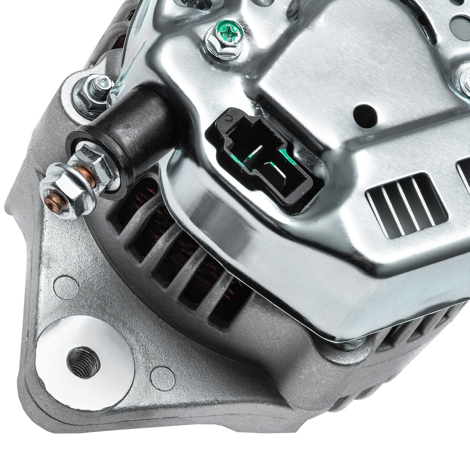 New 70 Amp Mini Alternator 1 Wire Hook Up for Street Rods Hot Rods Race Cars