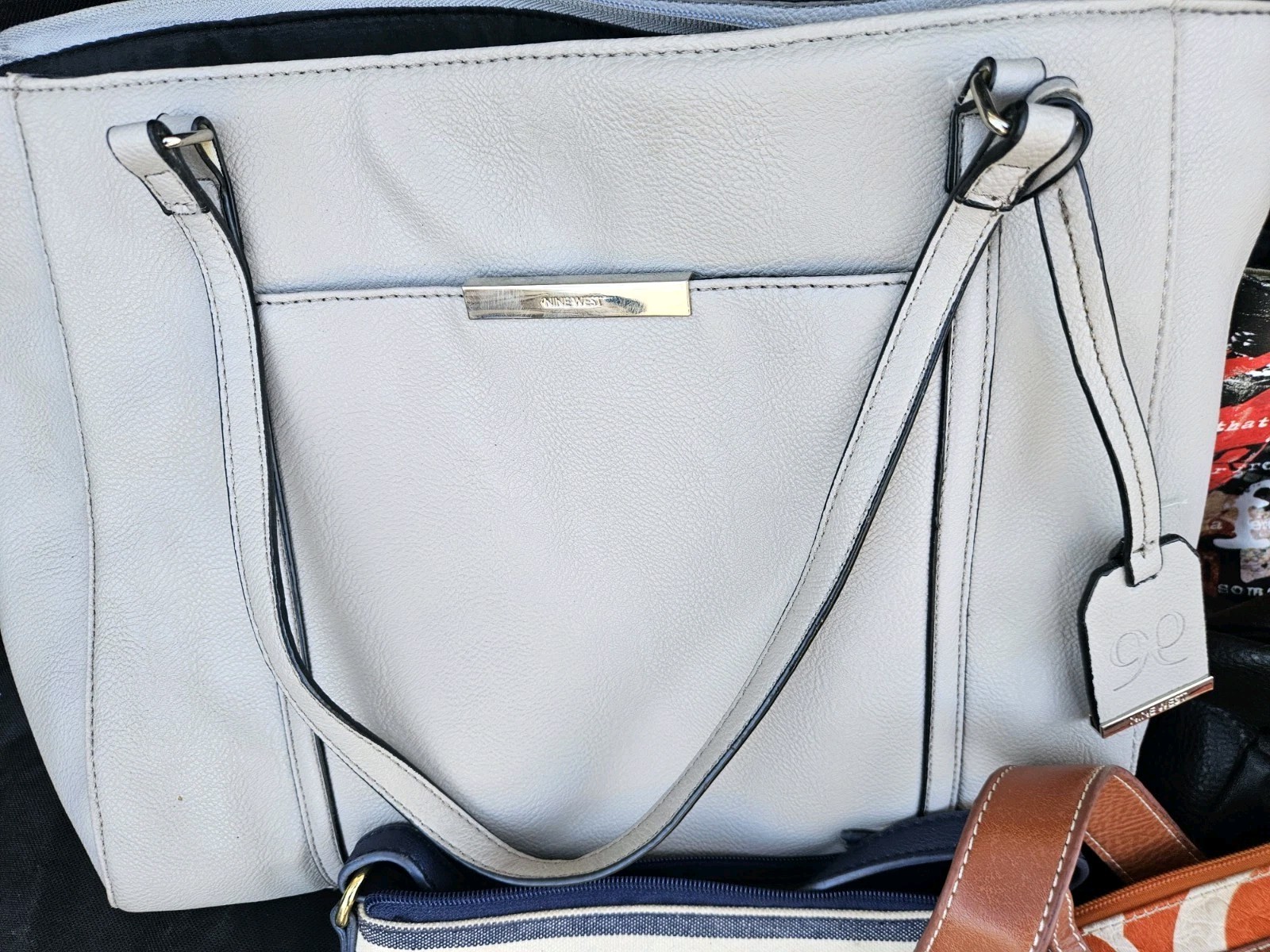 Vintage Purses lot Of 5: 1 Steve Madden, Tommy Hilfiger, Nine West, Michs, Omega