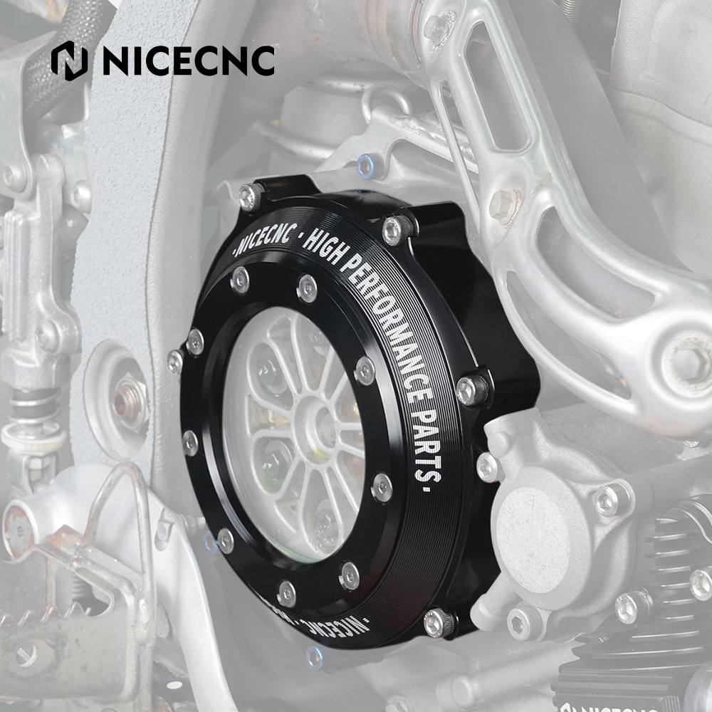 For YAMAHA YFZ450R Observing Window Clutch Cover Guard + Gasket 2009-2024 Black