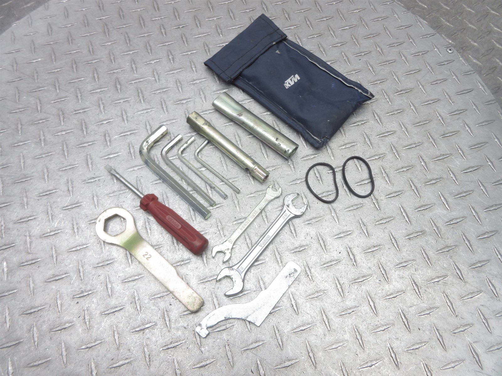 2016 14-17 KTM 390 Duke OEM Tools Tool Kit Bag Pouch Set