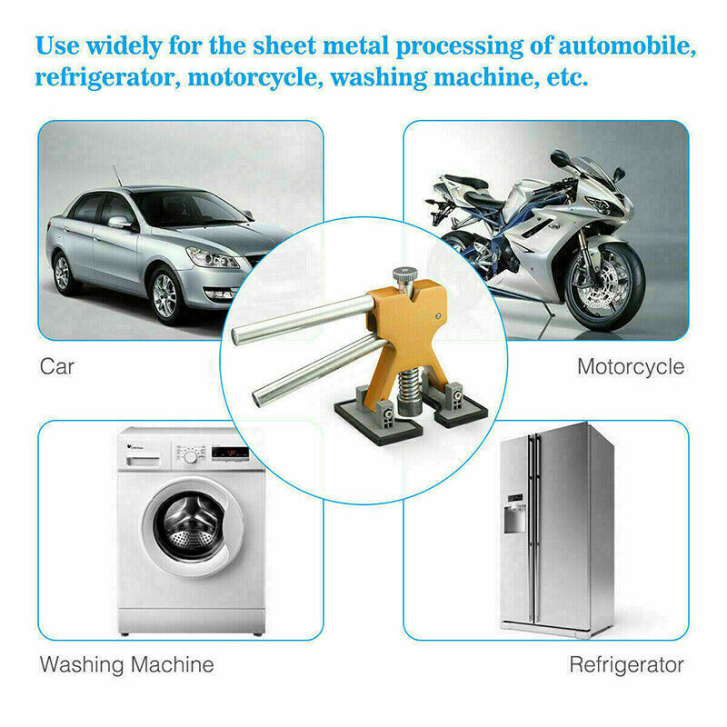 19PCS Paintless Car Body Dent Puller Repair Tool Dint Hail Damage Remover Kit