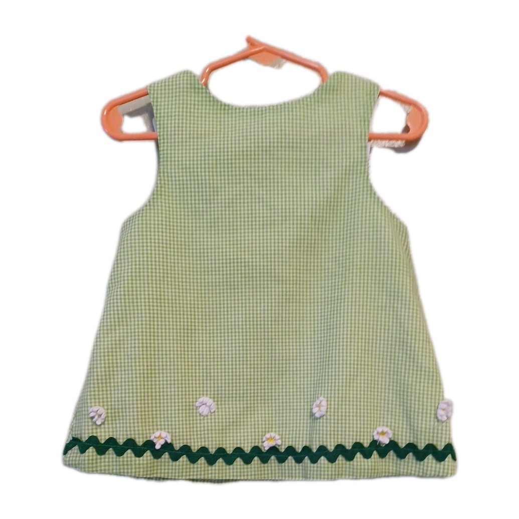 Vintage Baby Girl Dress Size 9 months Used As-Is