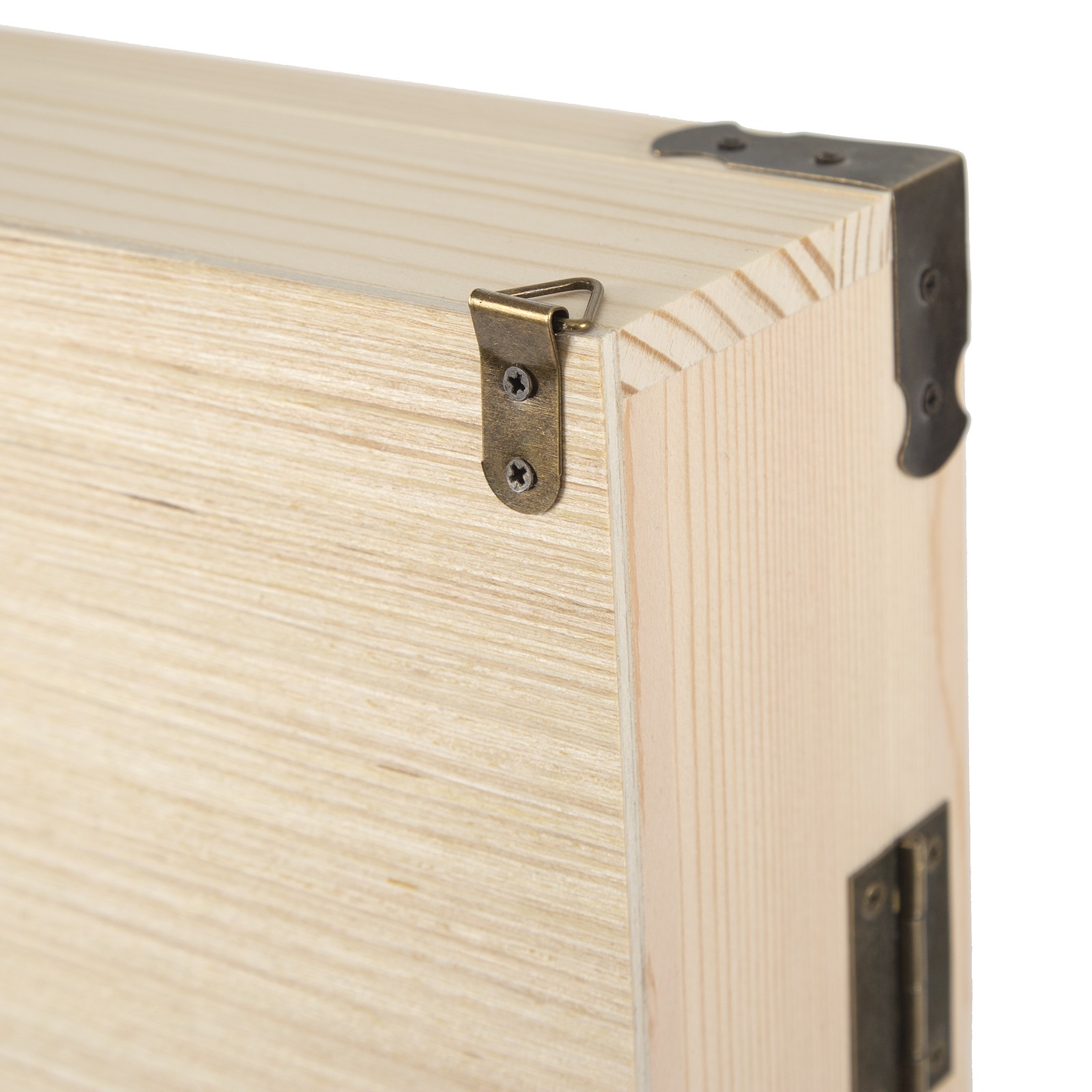 6 Tier Wooden Wall Mounted Display Cabinet Model Toy Collection Locker