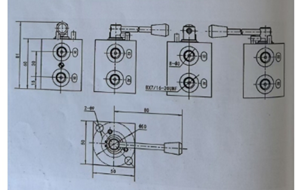 OCUKAC2318 Hydraulic Pattern Changer Valve for John Deere Tractor Excavator