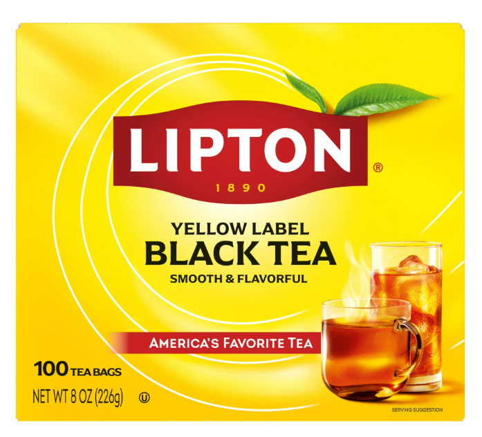 Lipton Black Tea bags, 100 count...