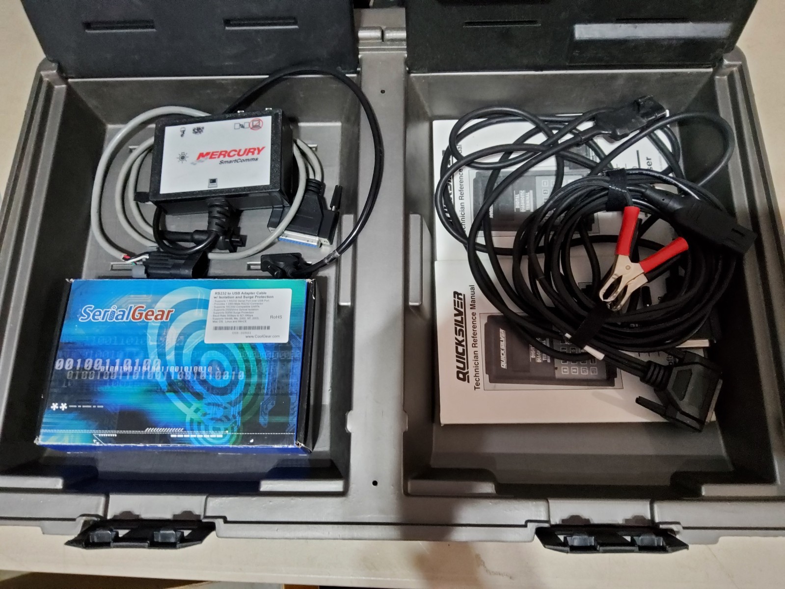 OTC/MERCRUISER P/N 91-823686A2 DDT DIAGNOSTIC KIT WITH ACCESSORIES