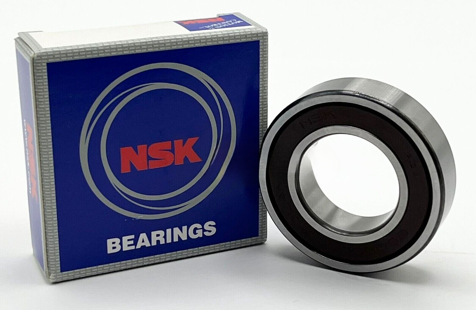 NEW  6005 DDU NSK DEEP GROOVE BALL BEARING RUBBER SEALED 25x47x12mm