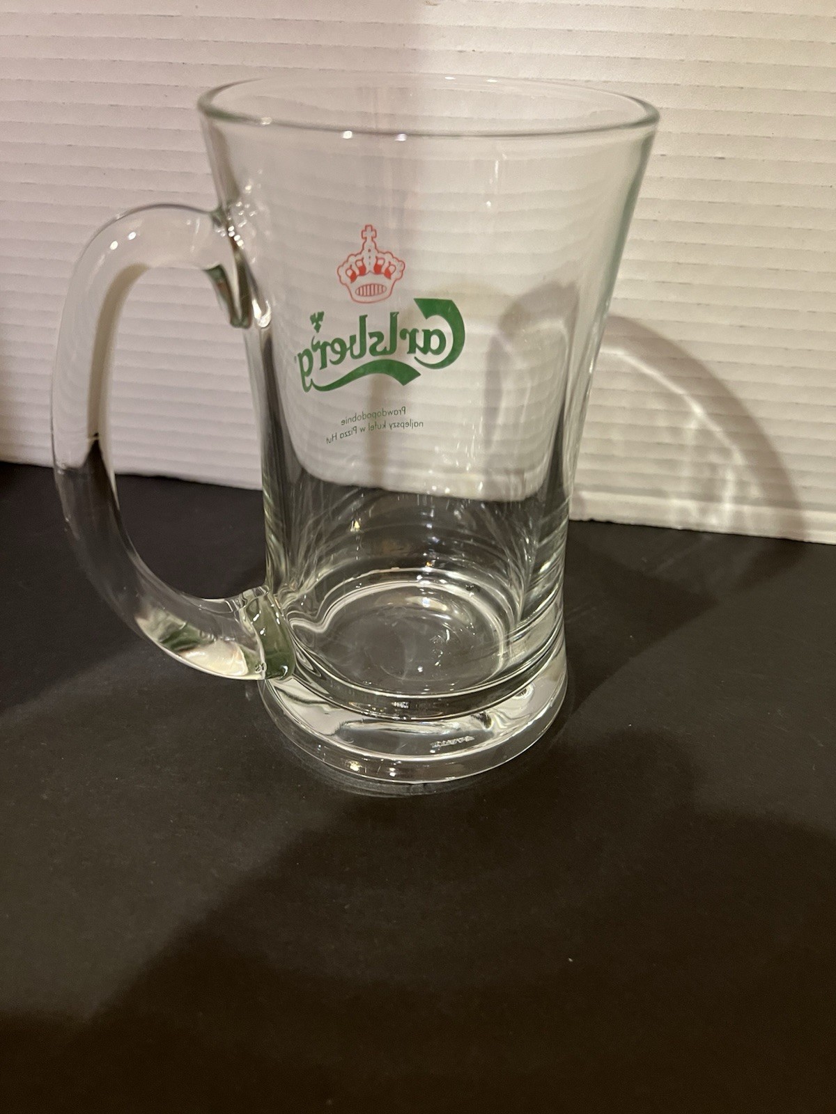Carlsberg Beer-Prawdopodobnie Najlepszy kufel w Pizza Hut Pint Mug Crown Logo