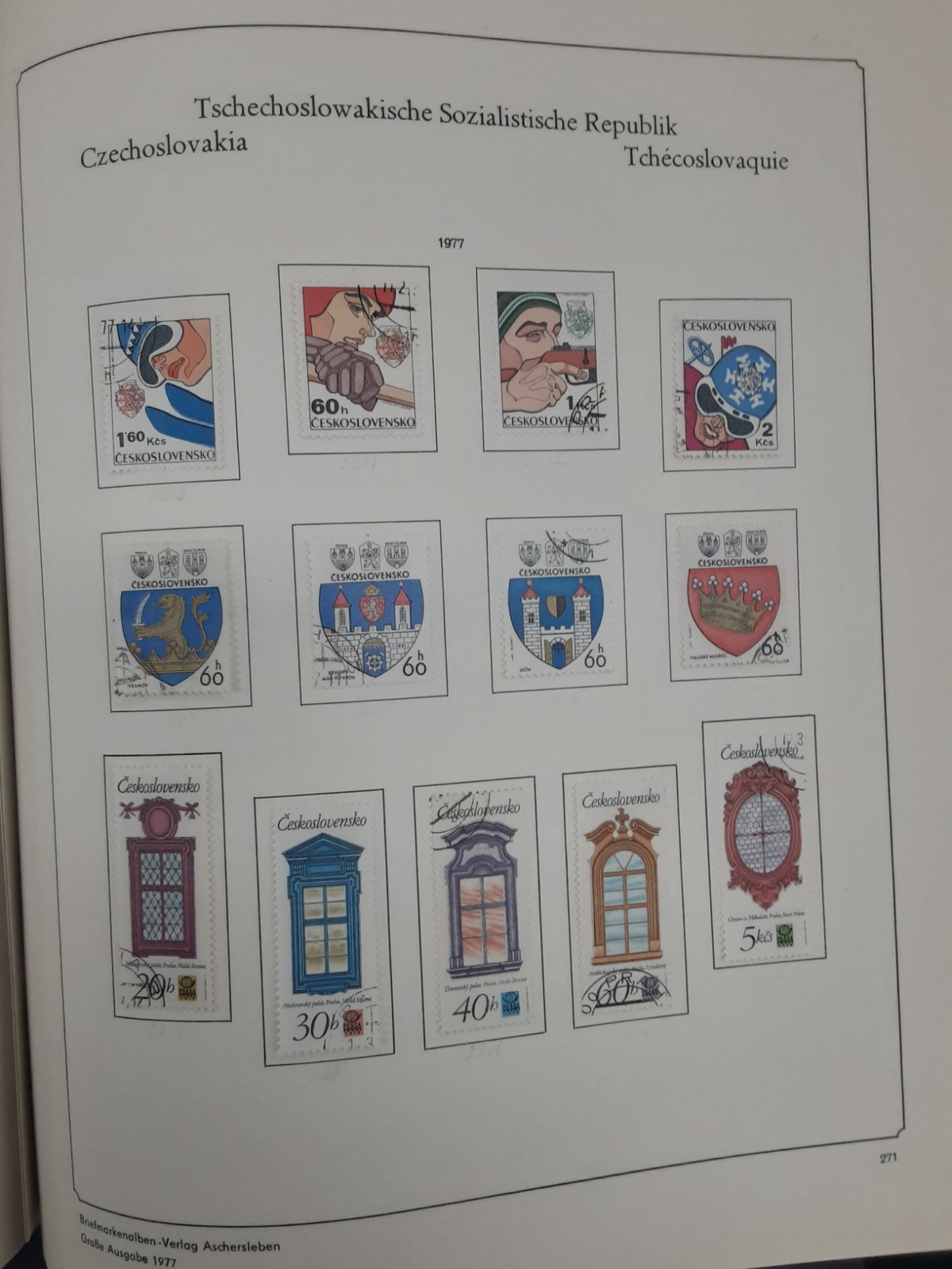 1968-1987 Czechoslovakia Soviet Socialist Republic Abria Album 1,000 + stamps