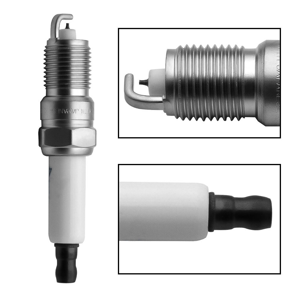 For Chevy GMC 4.8L 5.3L 6.0L 8.1L Square Ignition Coil & Spark Plug Wire Pack 8