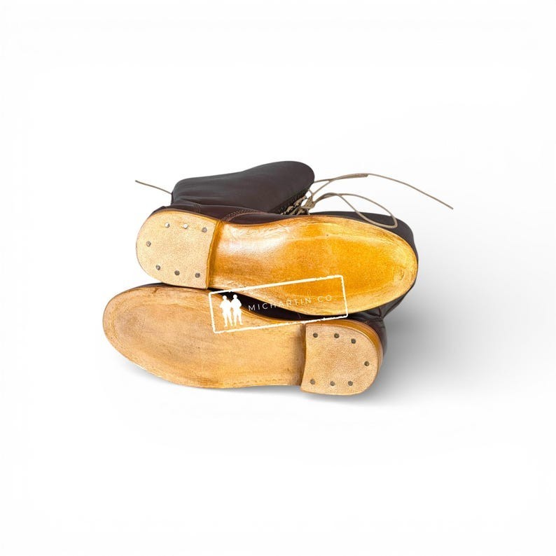 WWI AMERICAN AEF U.S. ARMY OFFICER’S HIGH LEATHER FIELD BOOTS, ALL SIZES