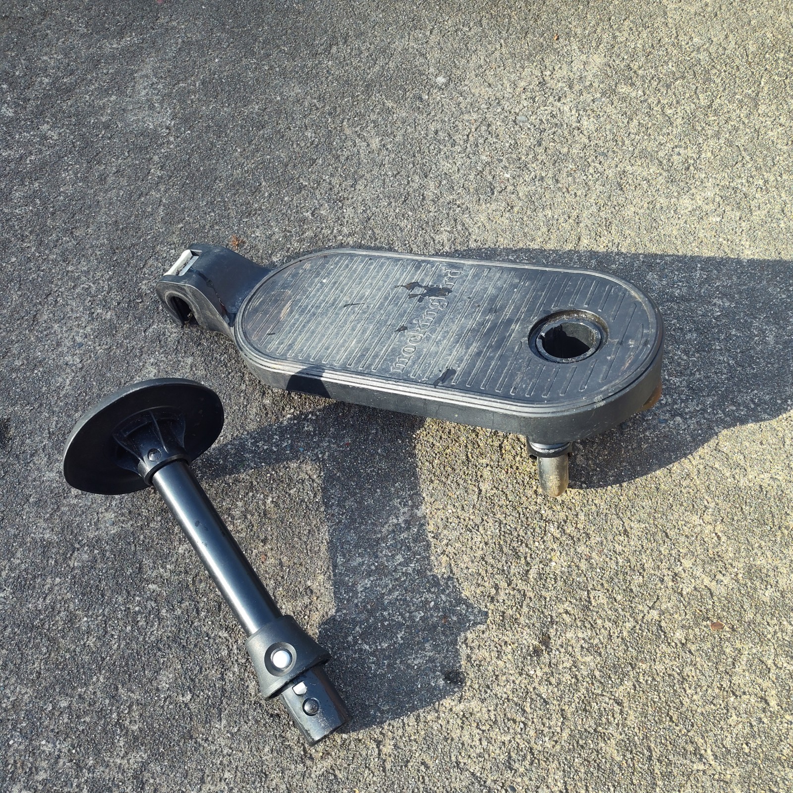 Mockingbird Skateboard Attachment With Seat And Attachment Hub