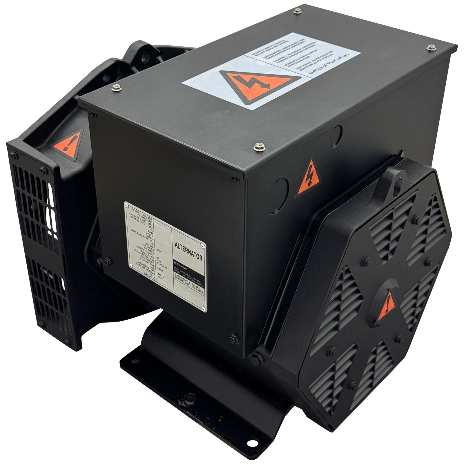 220V 1-Phase Brushless Excitation Alternator 60HZ Pure Copper Wire Generator