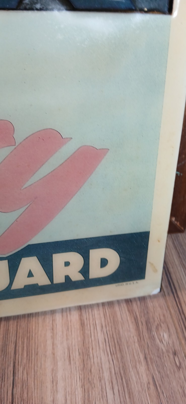 Vintage WW2 Era US Coast Guard 3D Lacquered Wall Art