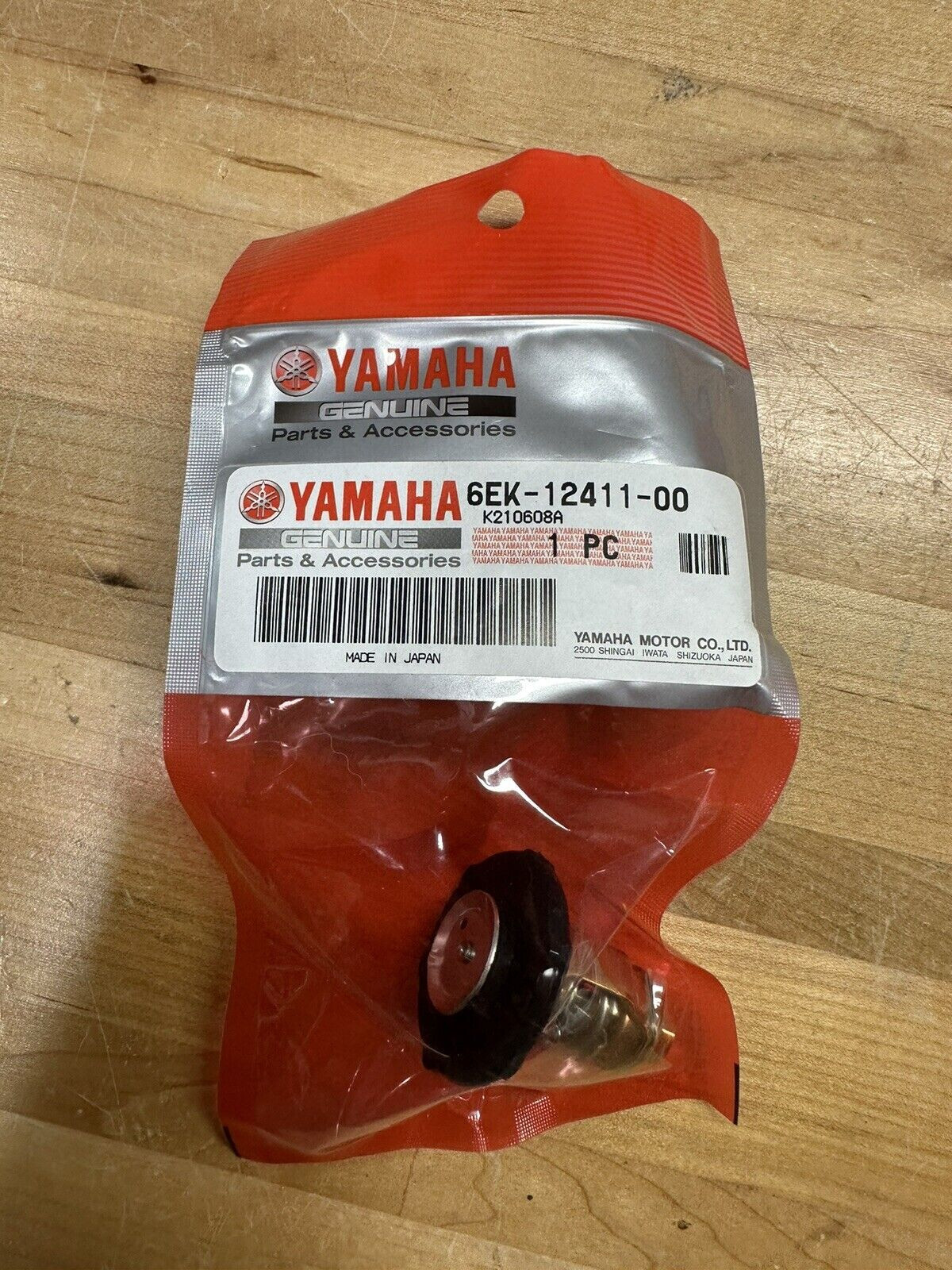 Yamaha OEM 6EK-12411-00-00 - Thermostat - Brand New- Fast Shipping