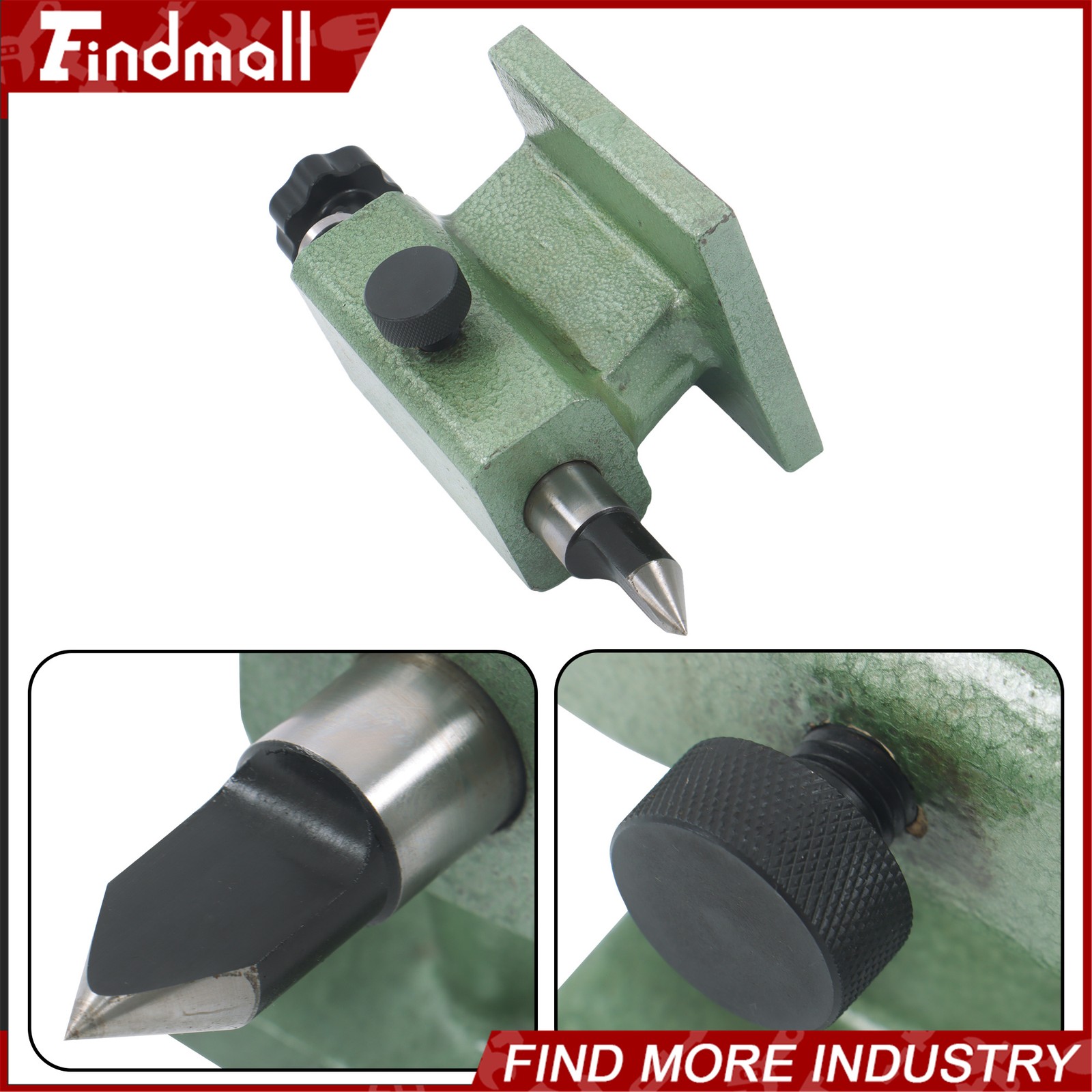 Findmall 5C Spin Index Fixture With Tailstock Grinder Driller Machine Indexing
