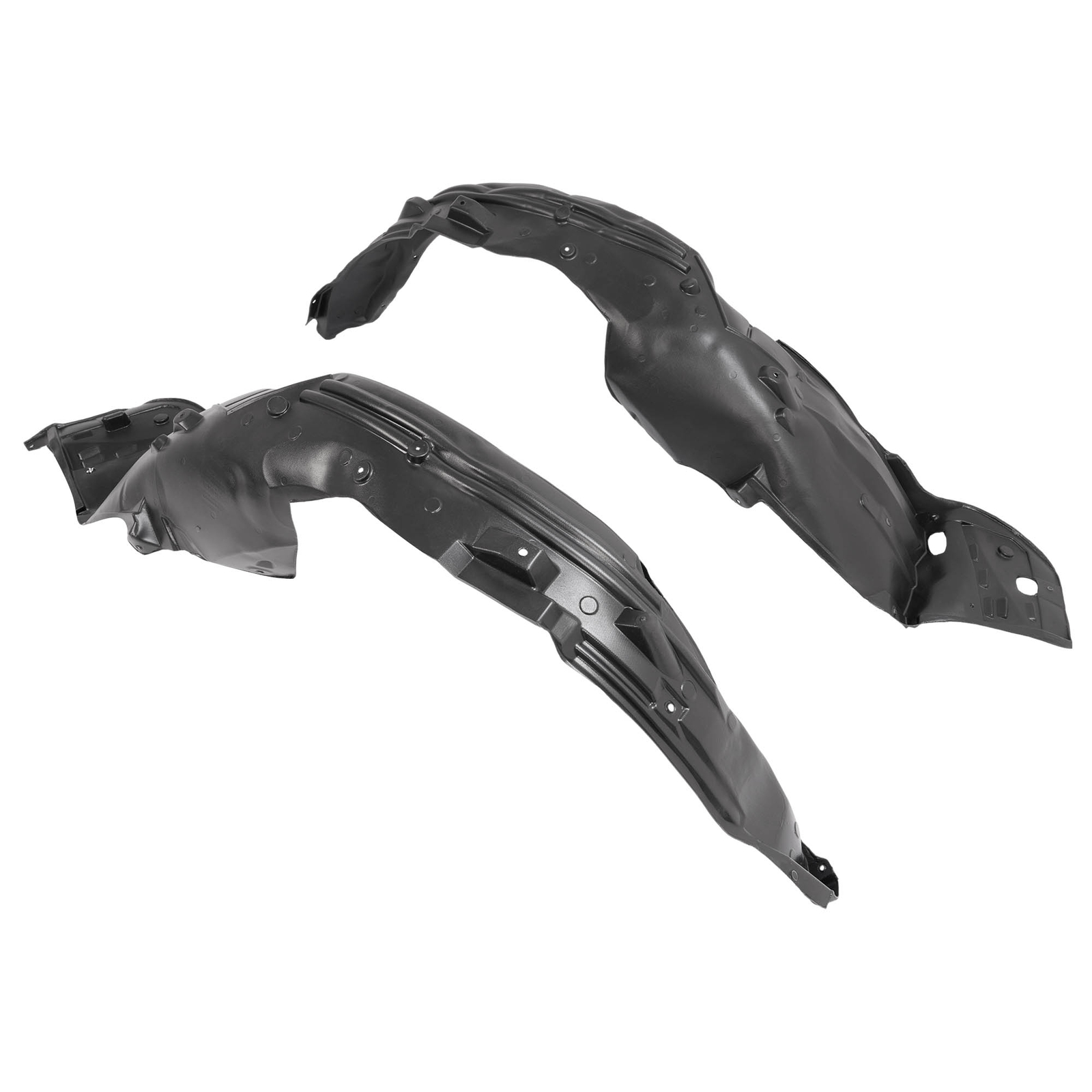 Front Left & Right Splash Shield Fender Liner For 2016-2017 Honda Accord Sedan