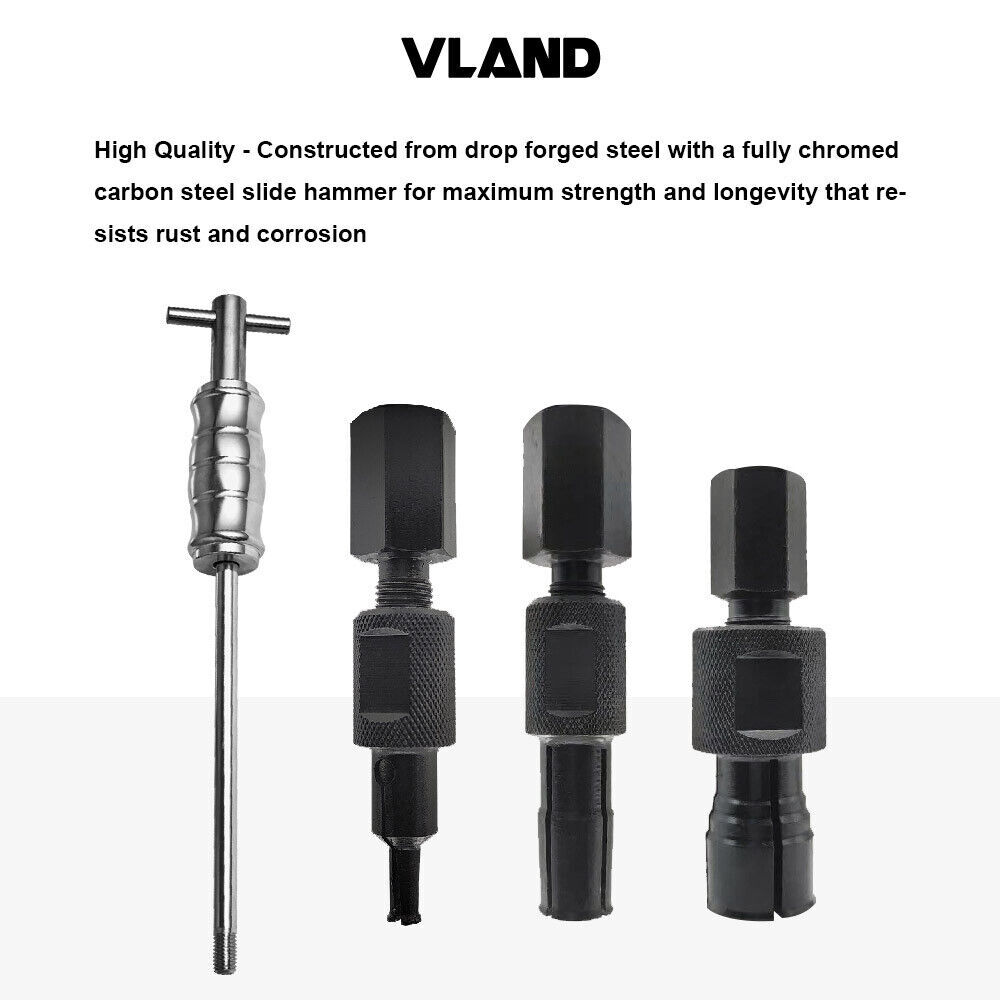 Bore Bearing Extraction Tool Slide Hammer Internal 8-32mm 9pc Blind Hole Hot