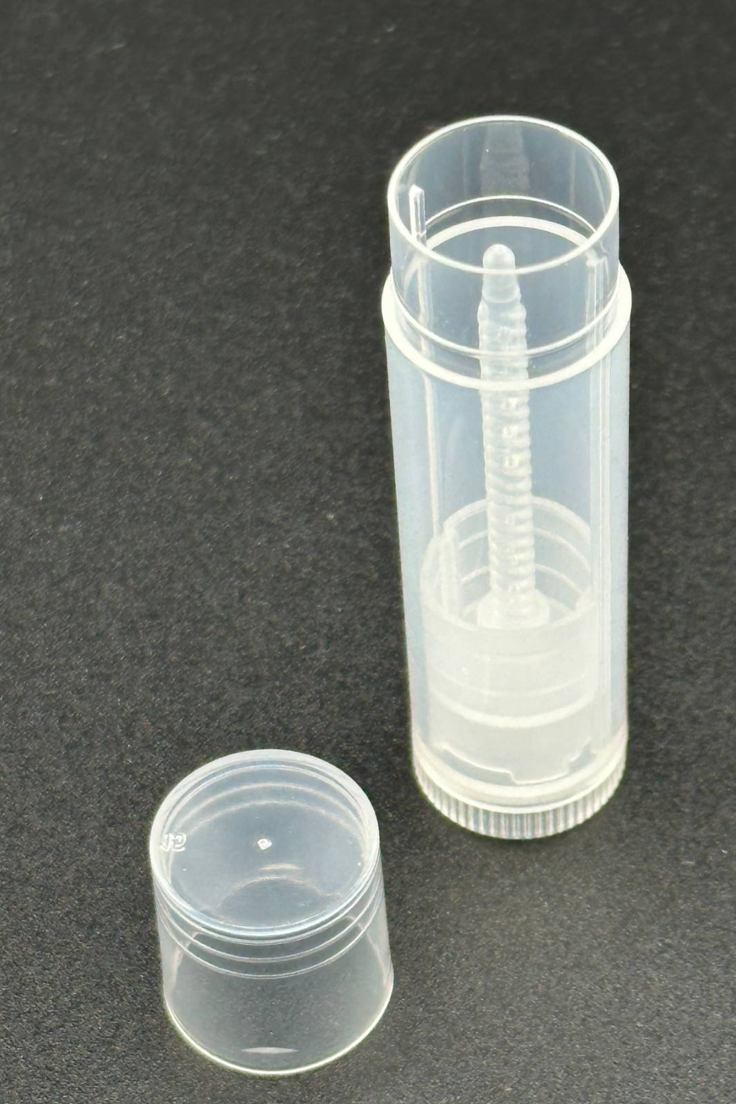 Empty Clear Lip Balm Containers Round Tubes, BPA Free, 100% BPA Free,