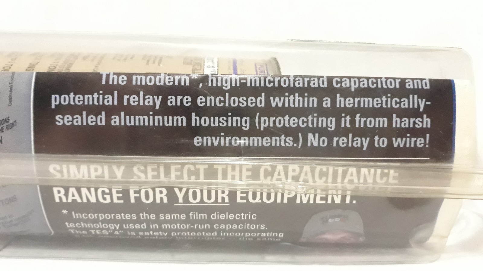 Amrad Turbo Easy-Start "4" Universal Start Capacitor TES4 2 Wire NIB 1-5 Ton