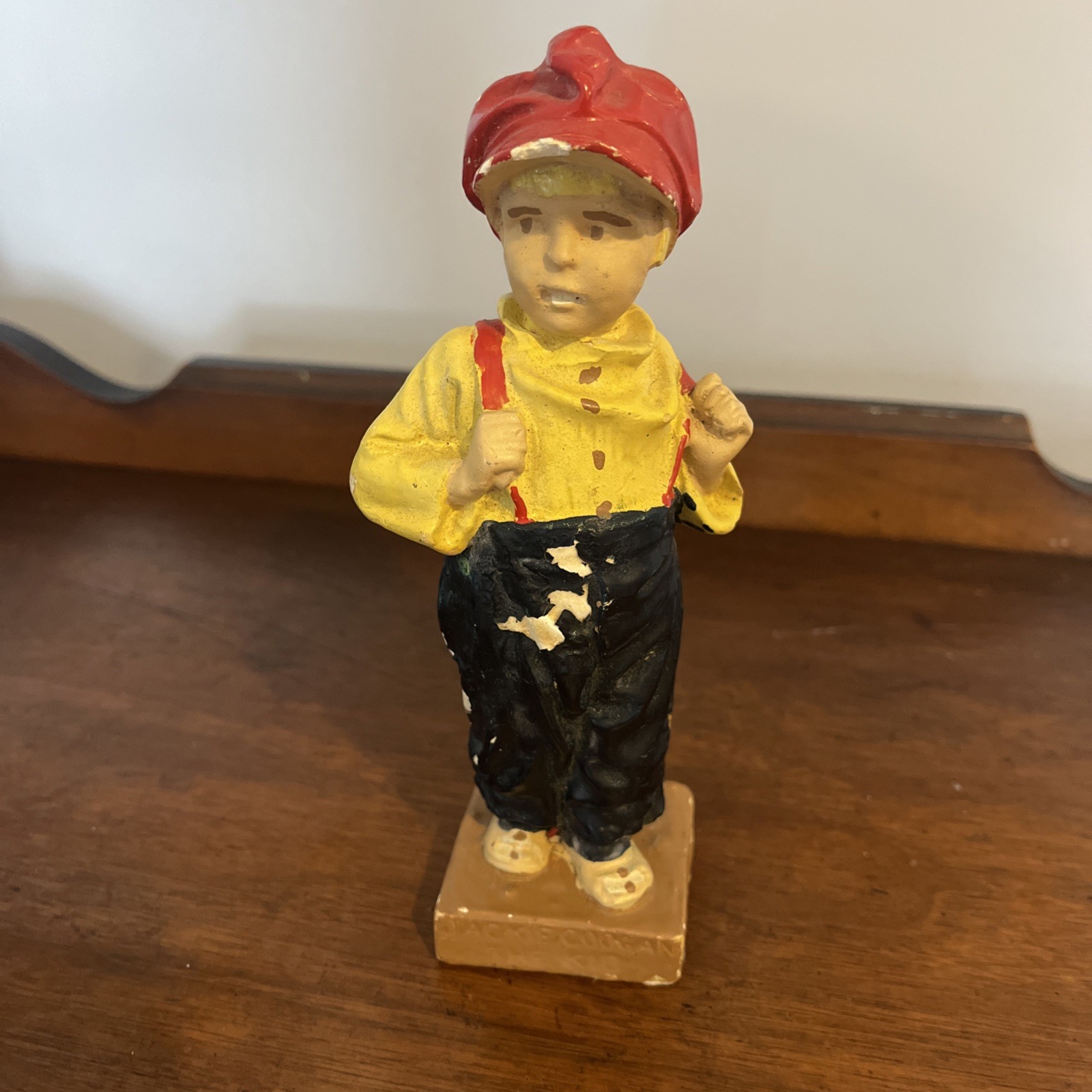 JACKIE COOGAN THE KID Horsman Aetna Plaster Statuette Figurine Doll 1921 - RARE