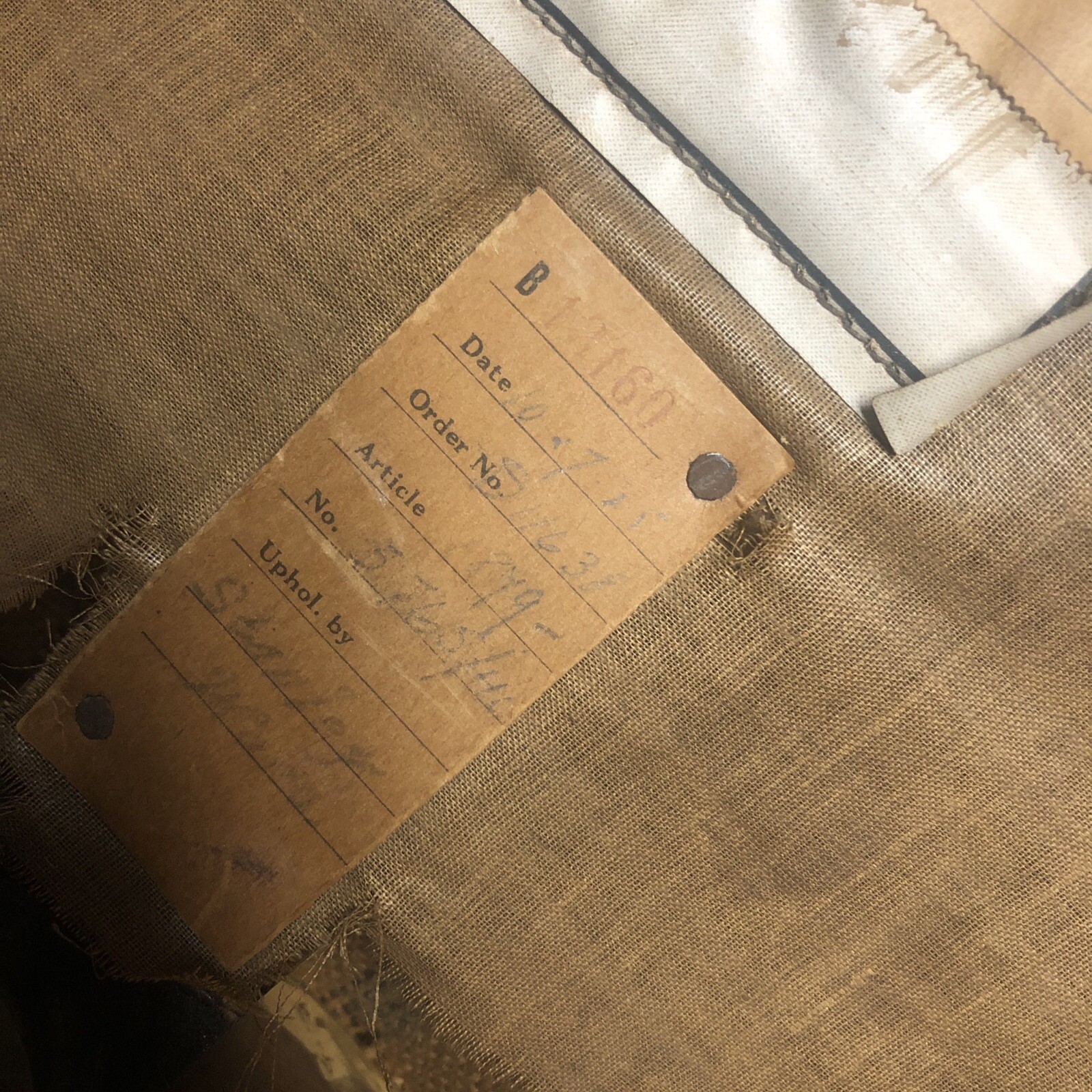 Antique Wood KITTENGER Footstool Ottoman Embroidered Needlepoint Flowers Rare