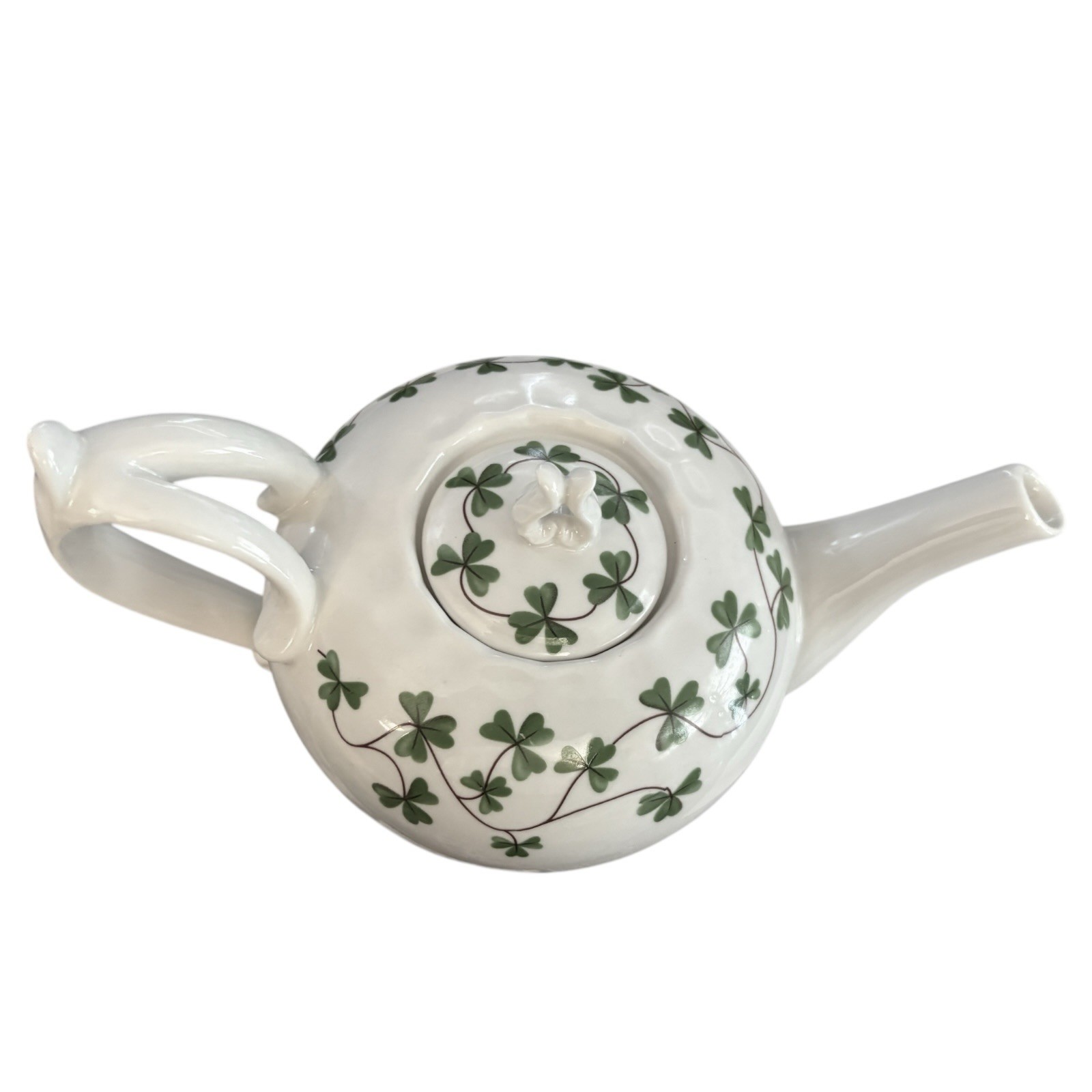 Shannon Godinger Teapot Shamrocks Irish Ireland Mint Condition Vintage