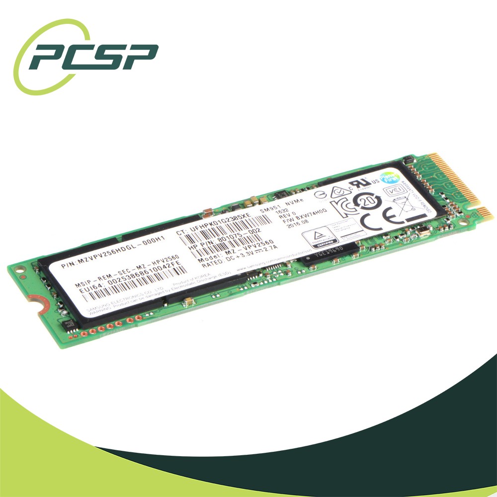 HP Z Turbo Drive M.2 PCIe Adapter Card + Used 2TB NVMe SSD PN 742006-005