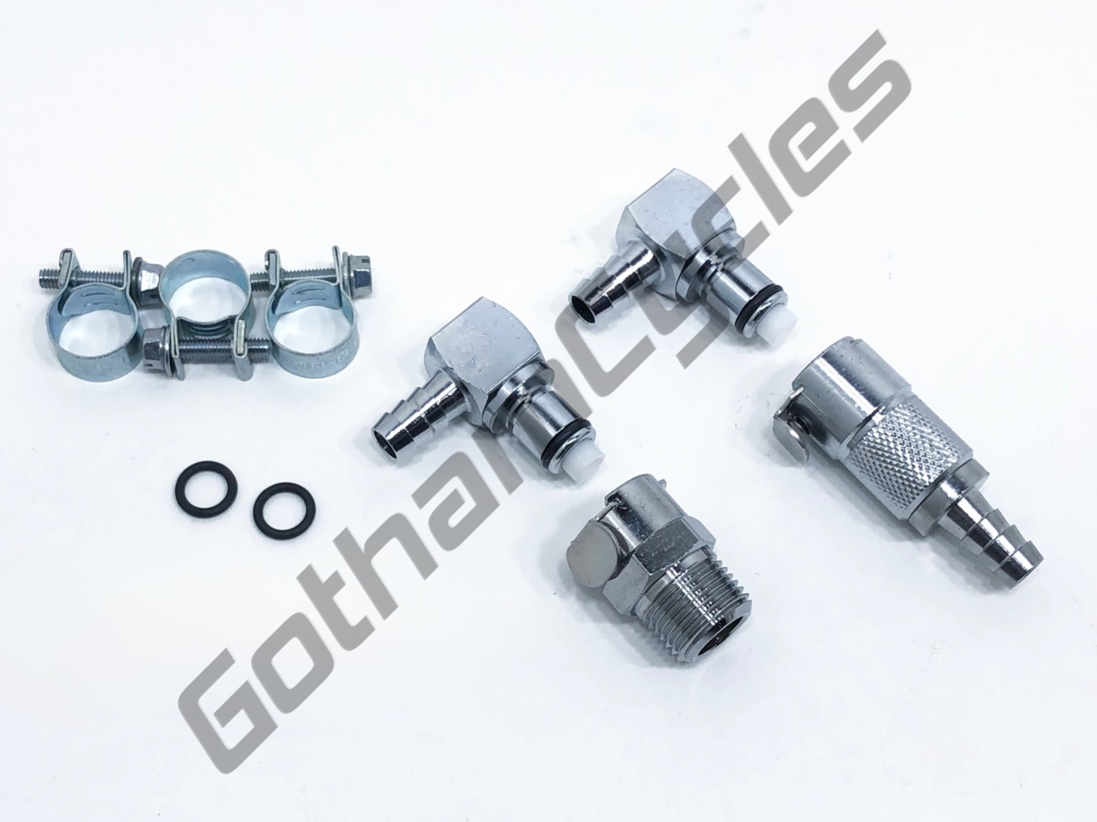 BMW Gas Fuel Line Hose Quick Release Disconnect Coupling Kit Set