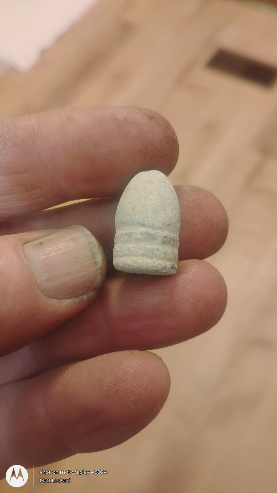 Civil War Gatling Gun Bullet M&M #142