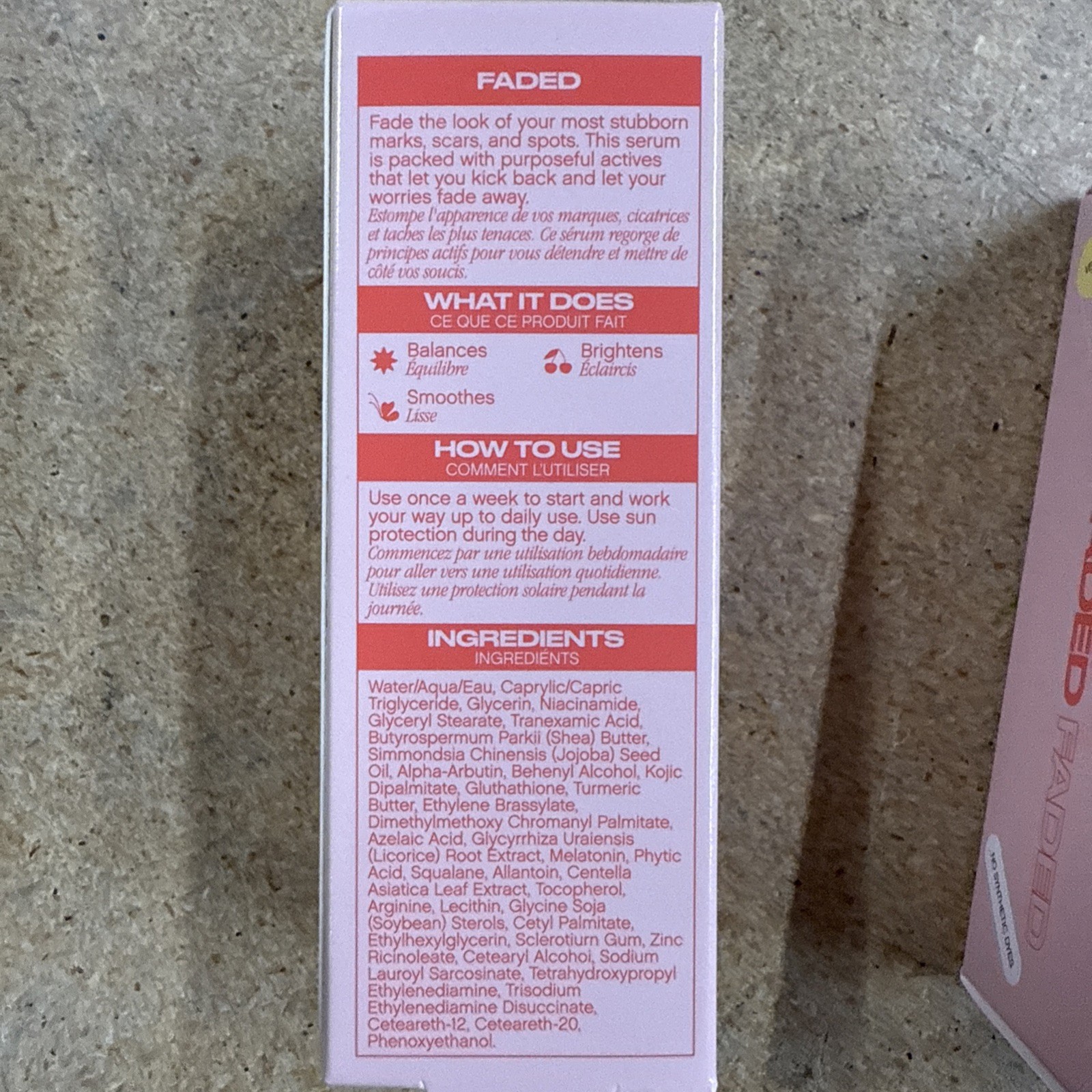 6 Pack- Faded Topicals Brightening -Clearing Serum 15 ml ORIGINAL-From 🇺🇸 New