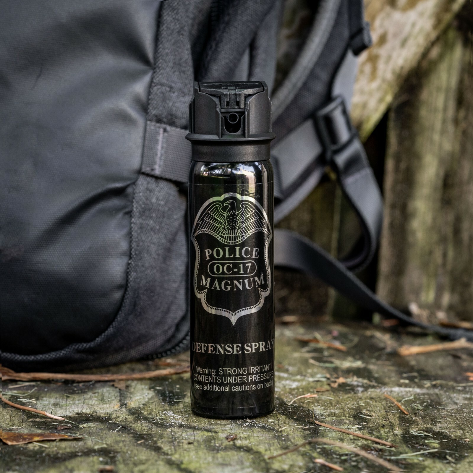 5 POLICE MAGNUM Pepper Spray Self Defense 4oz Flip Top Fogger Safety Protection