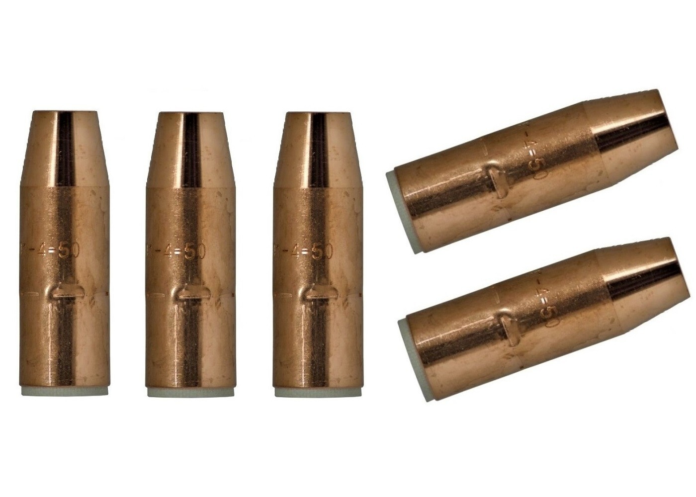 MIG 401-4-62 Welding Nozzles 5/8" Orifice for Tregaskiss 401-4-62 Standa PK of 5